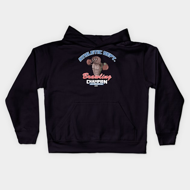 Glass Bam Champion Kids Hoodie by Spikybot